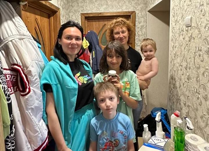 Развоз продуктовых наборов